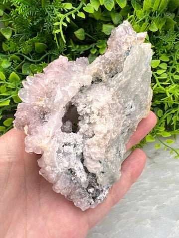 Flower Amethist cluster by KEY LIME STORE