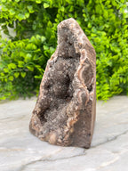 Amethist cluster cut base
