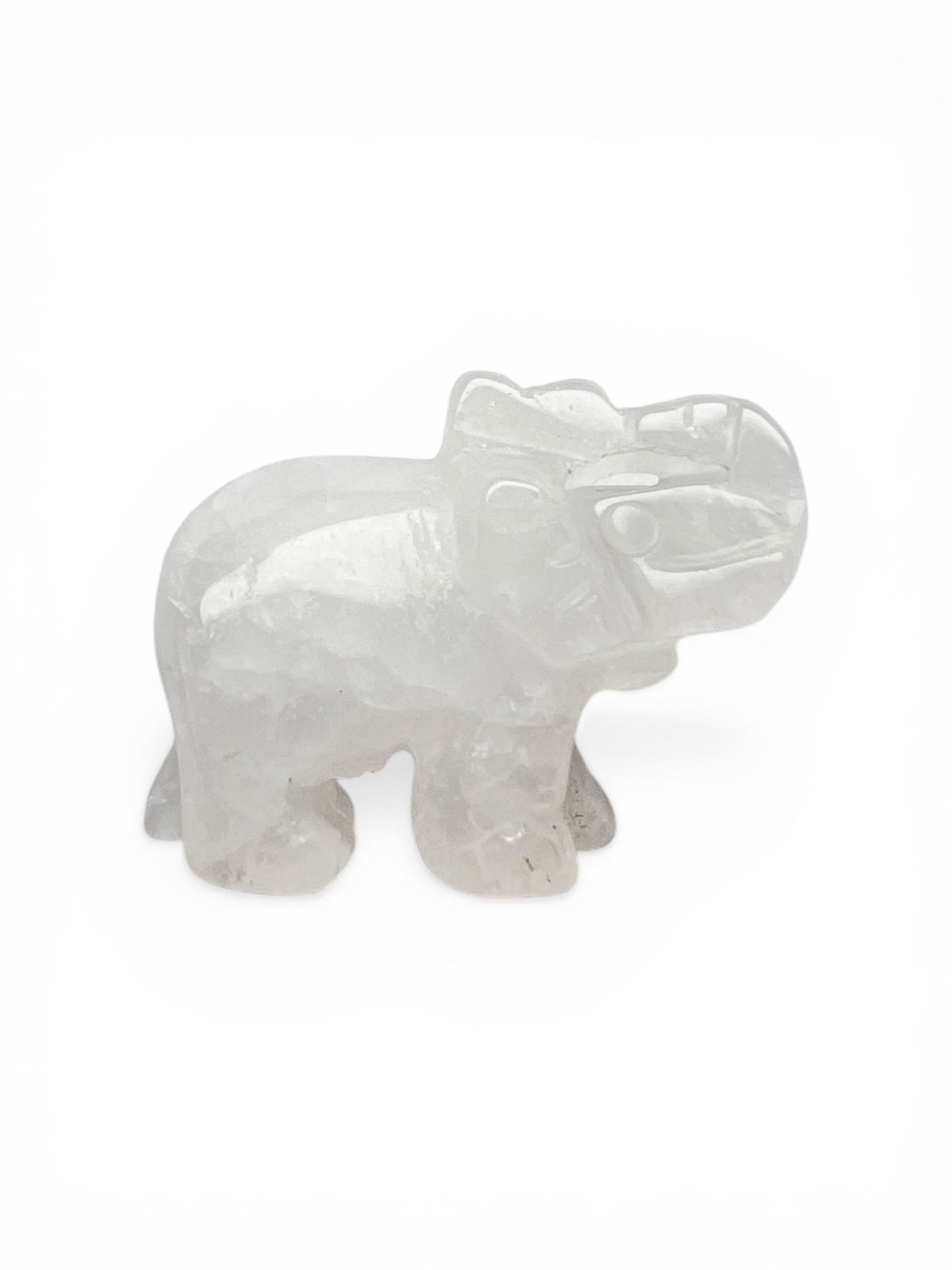 Bergkristall-Elefant, 3 cm, von KEY LIME STORE