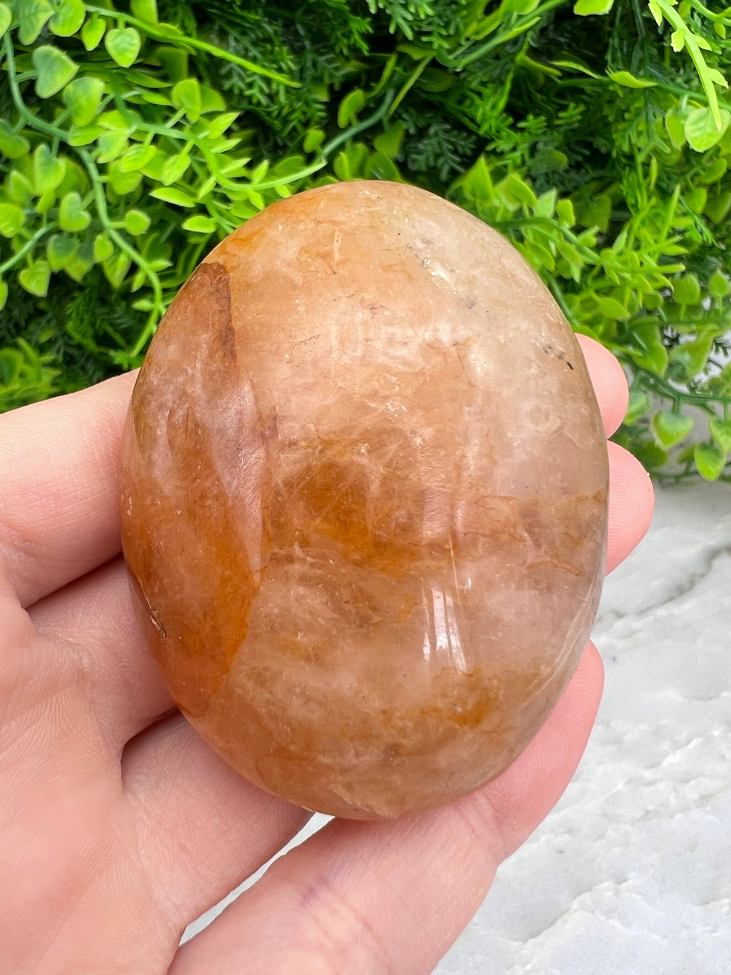 Golden Healer (Limonitquarz) Handstein (6 cm) von KEY LIME STORE