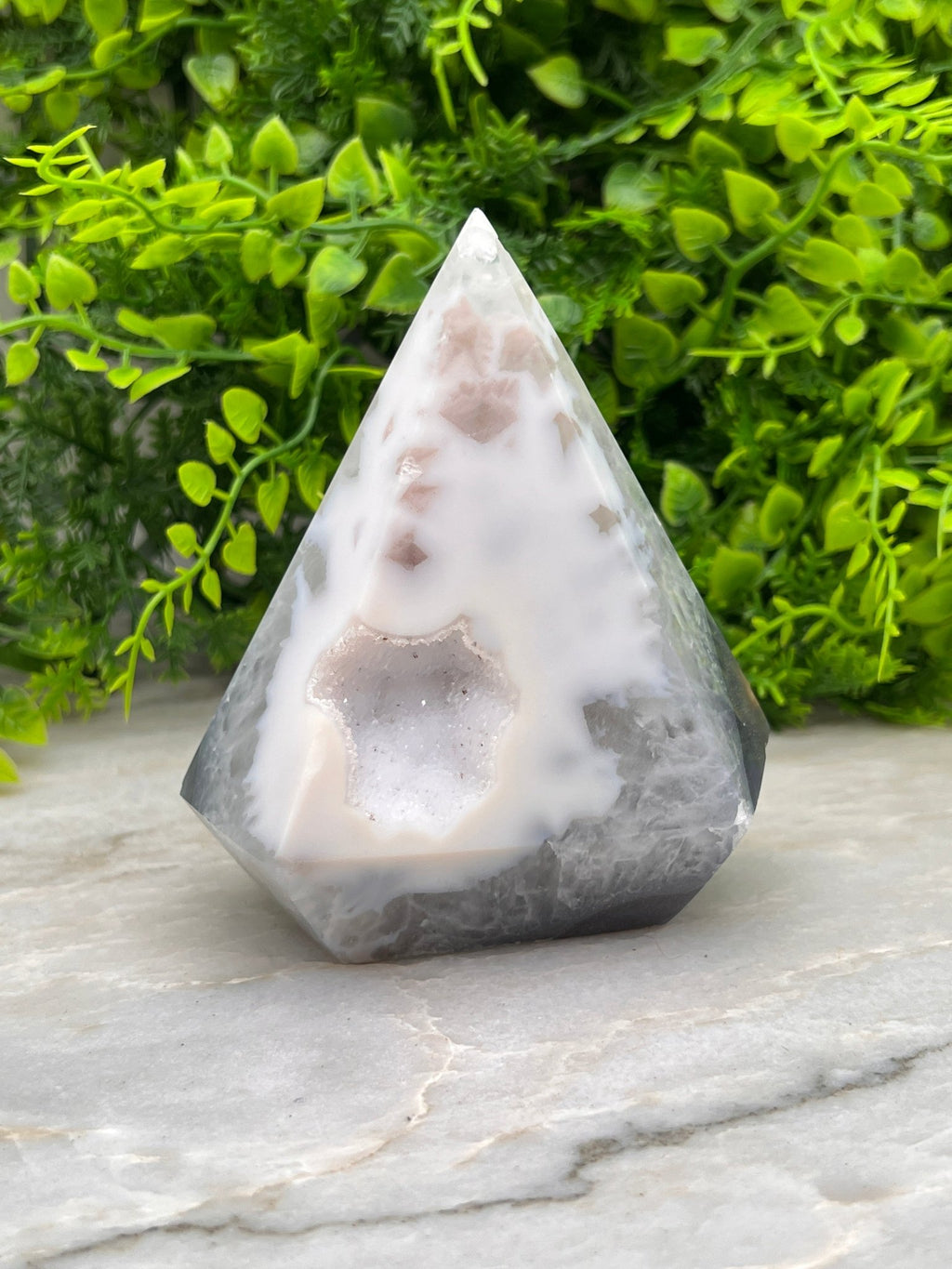 Agaat druzy diamantvorm by KEY LIME STORE