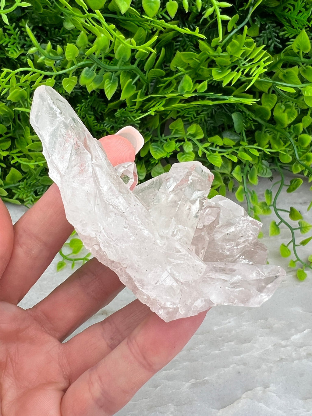 Bergkristall-Cluster (8 cm) von KEY LIME STORE