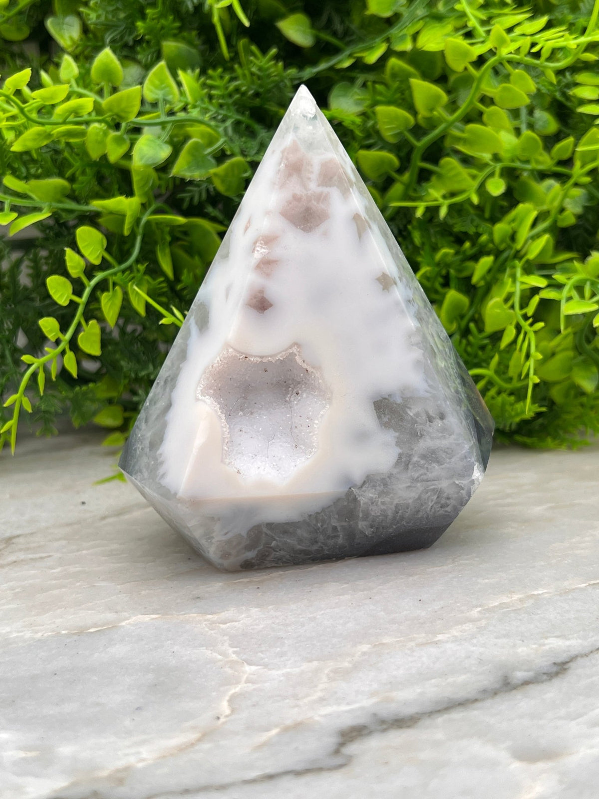 Agaat druzy diamantvorm by KEY LIME STORE