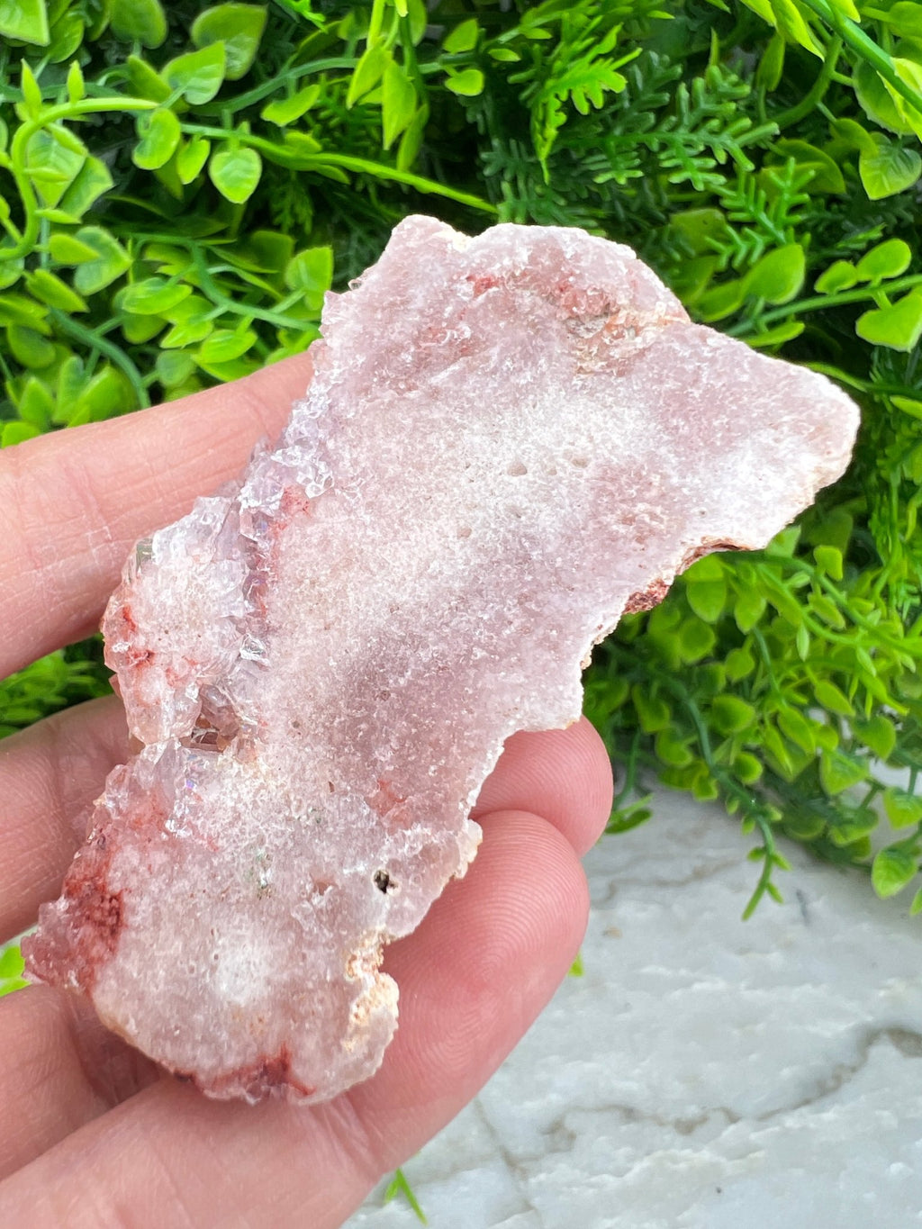 Rosa Amethyst-Cluster (6 cm) von KEY LIME STORE