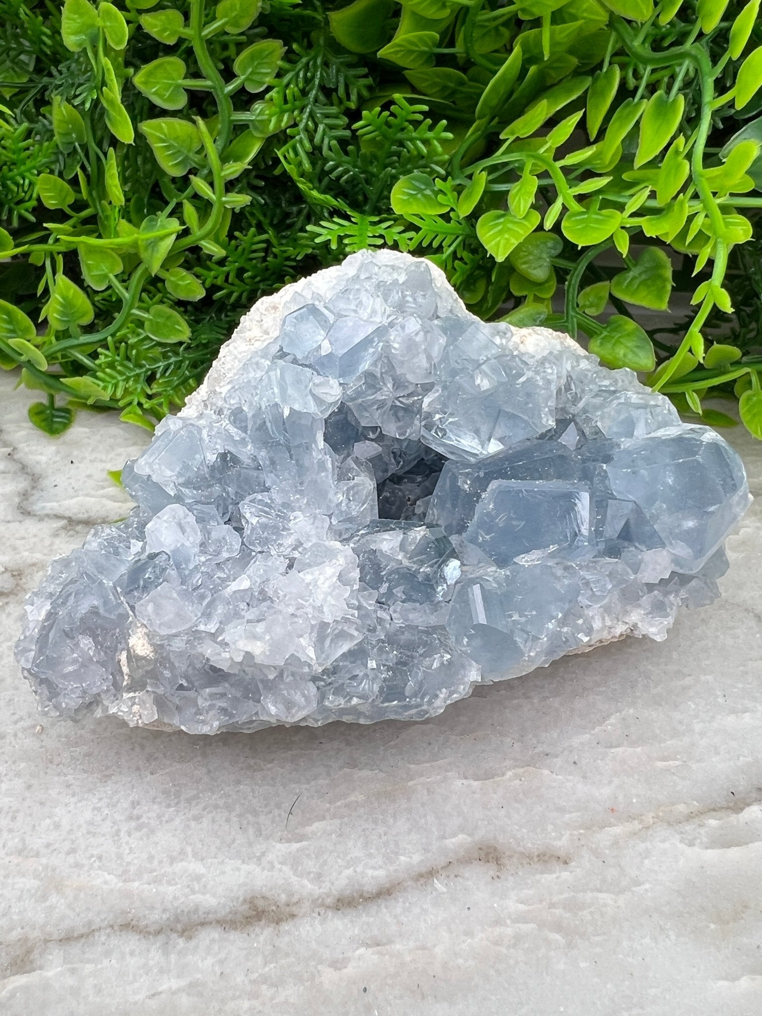 Celestien-Cluster (454 Gramm) von KEY LIME STORE