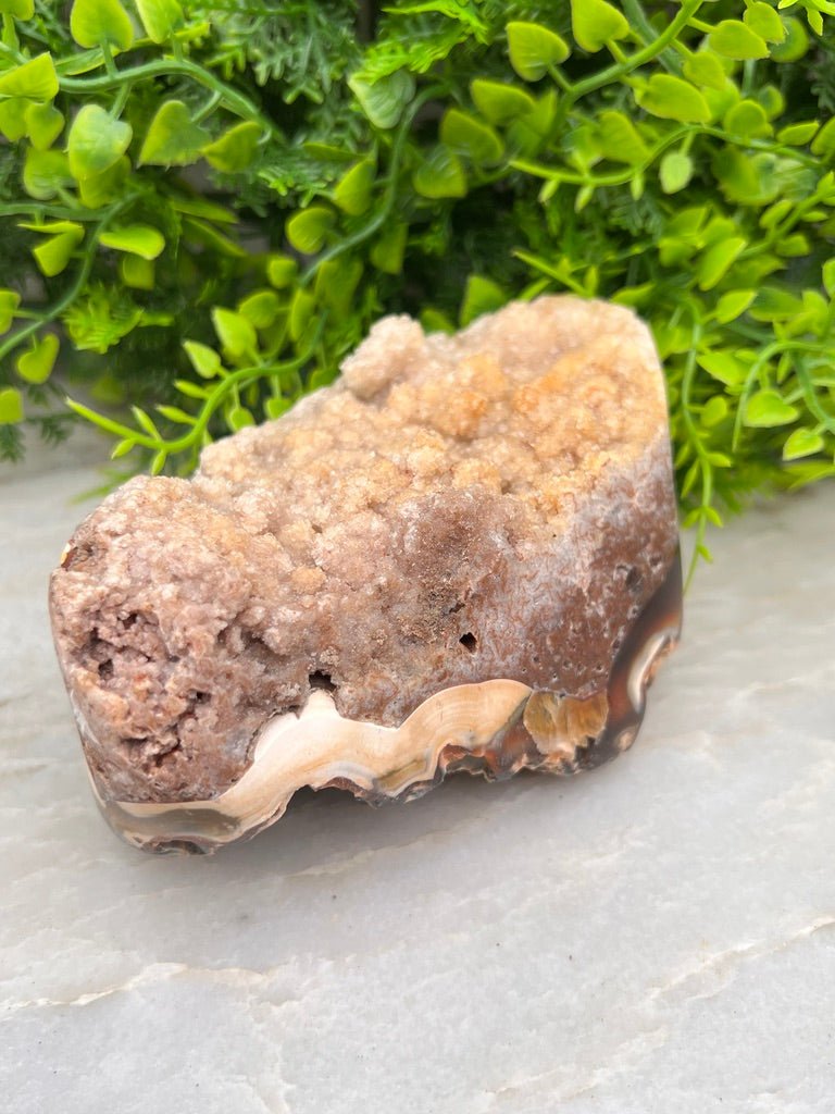 Roze Amethist cluster gepolijst by KEY LIME STORE