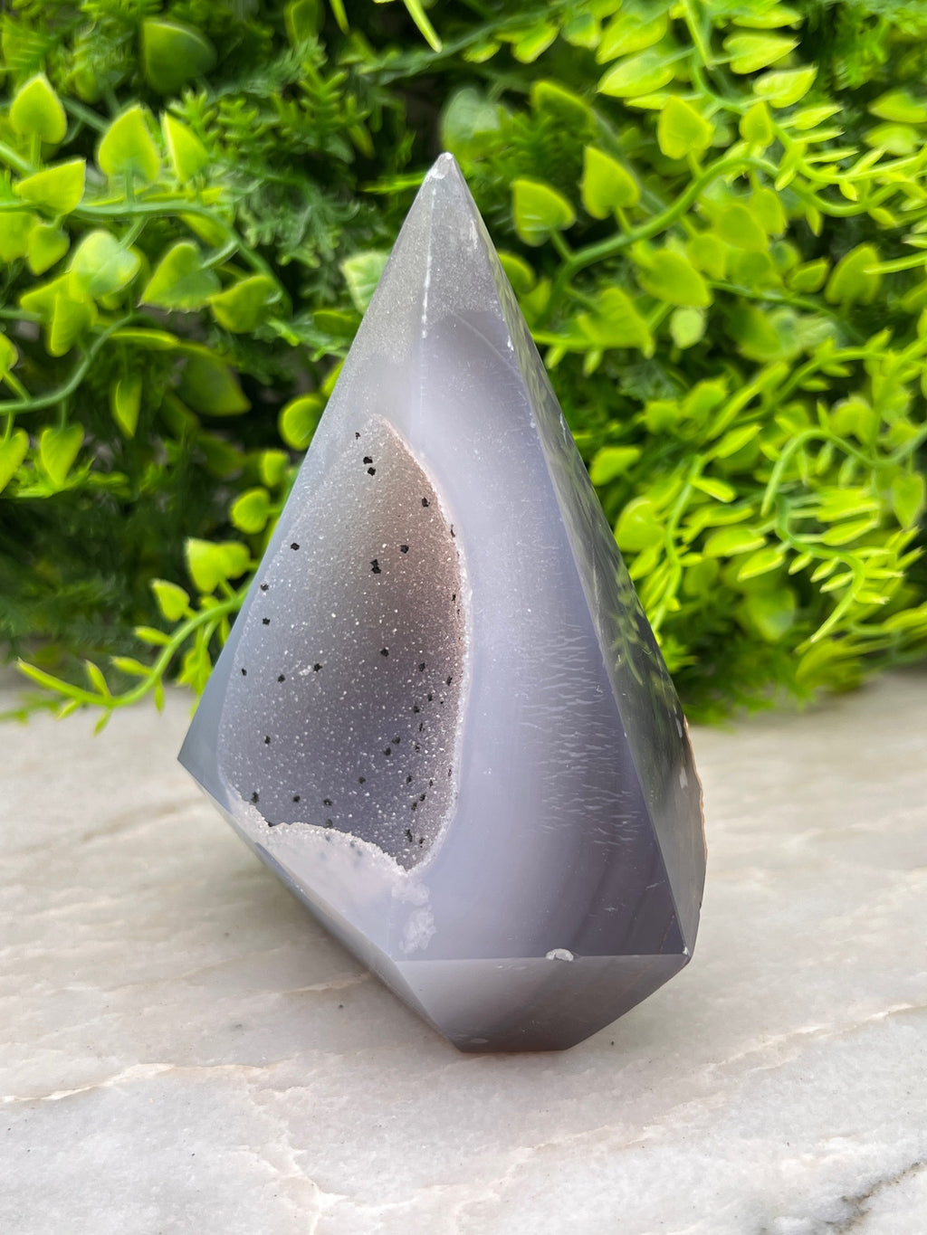 Agaat diamantvorm by KEY LIME STORE