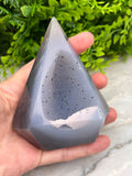 Agaat diamantvorm by KEY LIME STORE