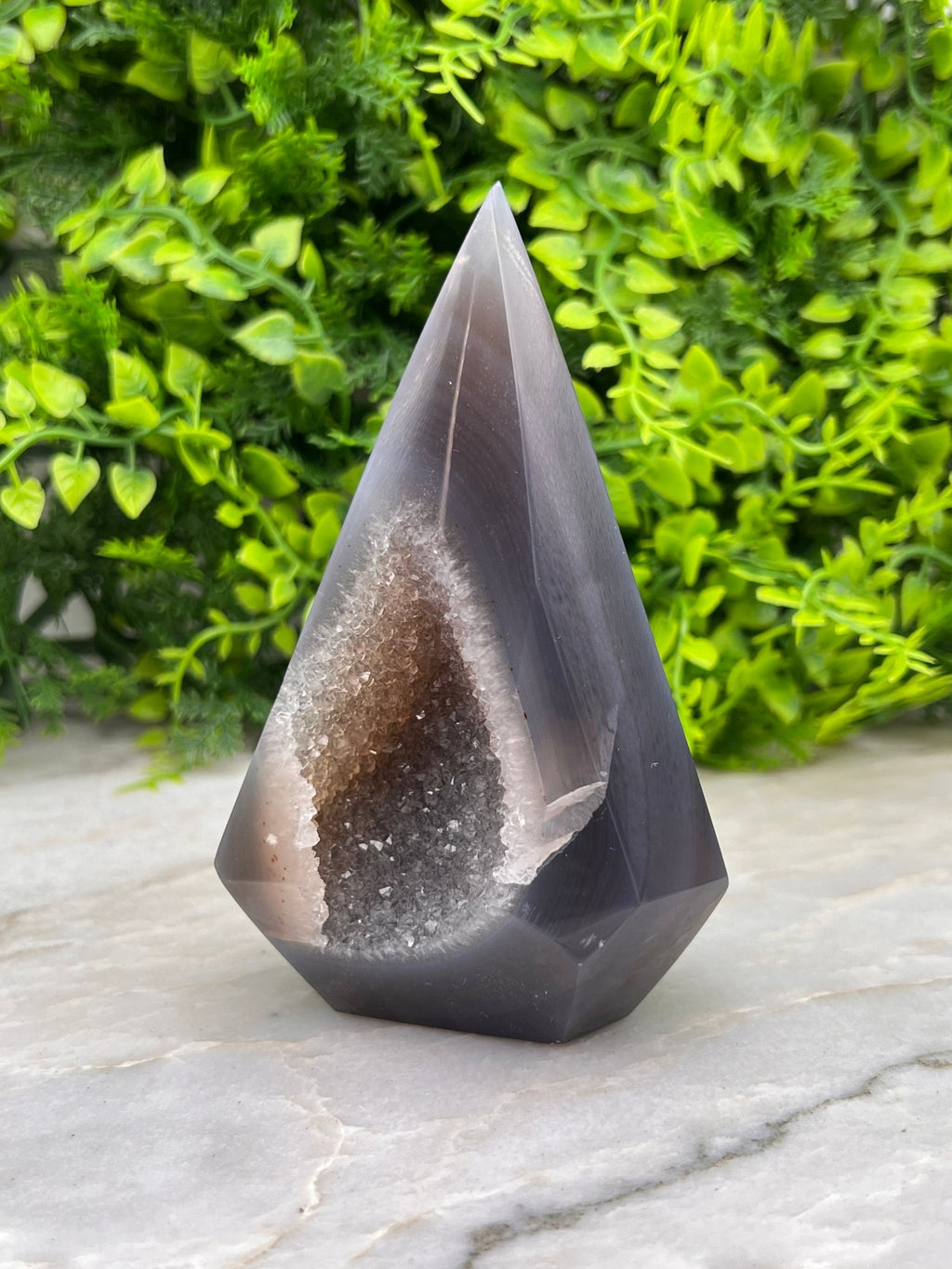 Agaat diamantvorm by KEY LIME STORE