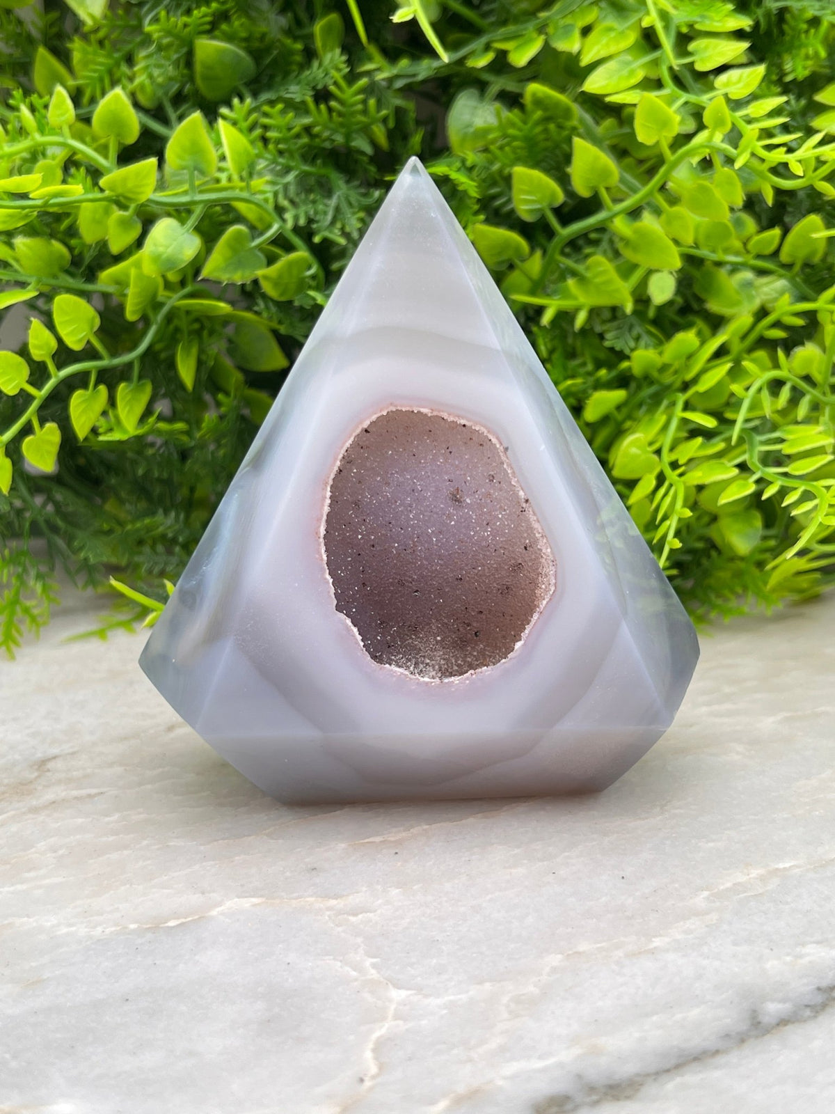 Agaat diamantvorm by KEY LIME STORE