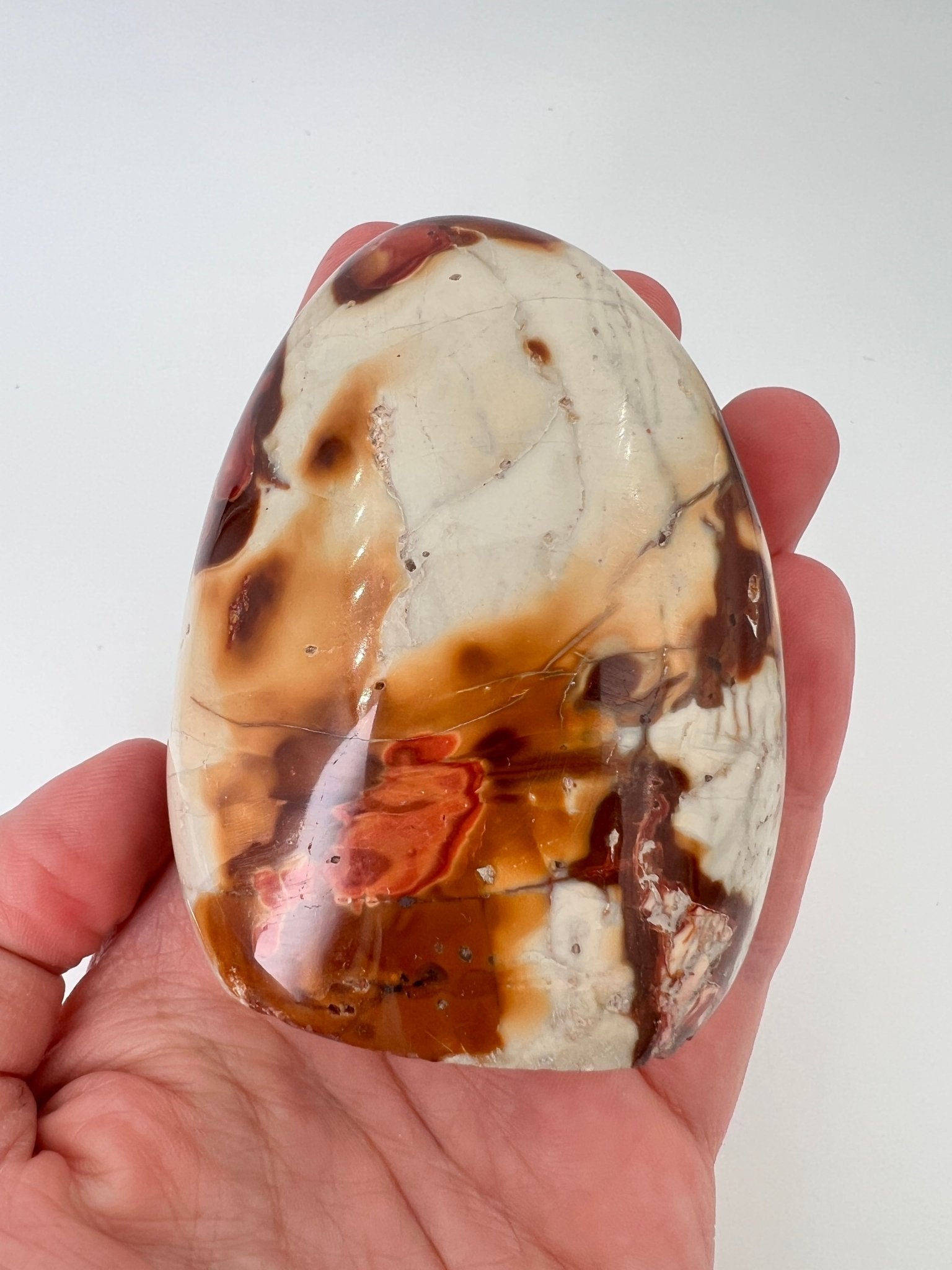 Polychroom jaspis freeform 0.274 kg by KEY LIME STORE