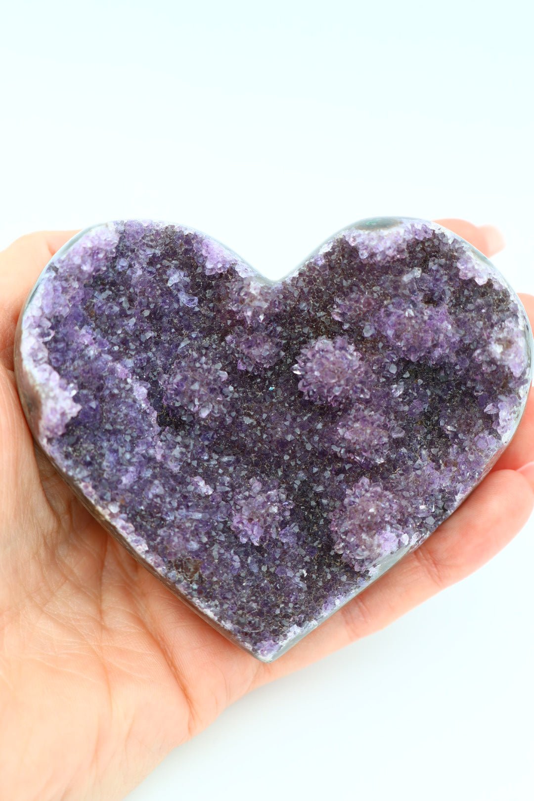 Amethyst-Herz 0,322 kg von KEY LIME STORE