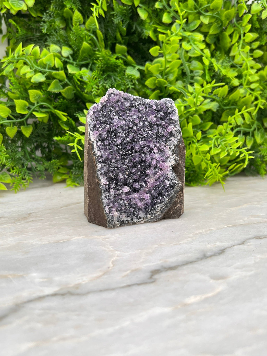 Amethist cluster cut base by KEY LIME STORE