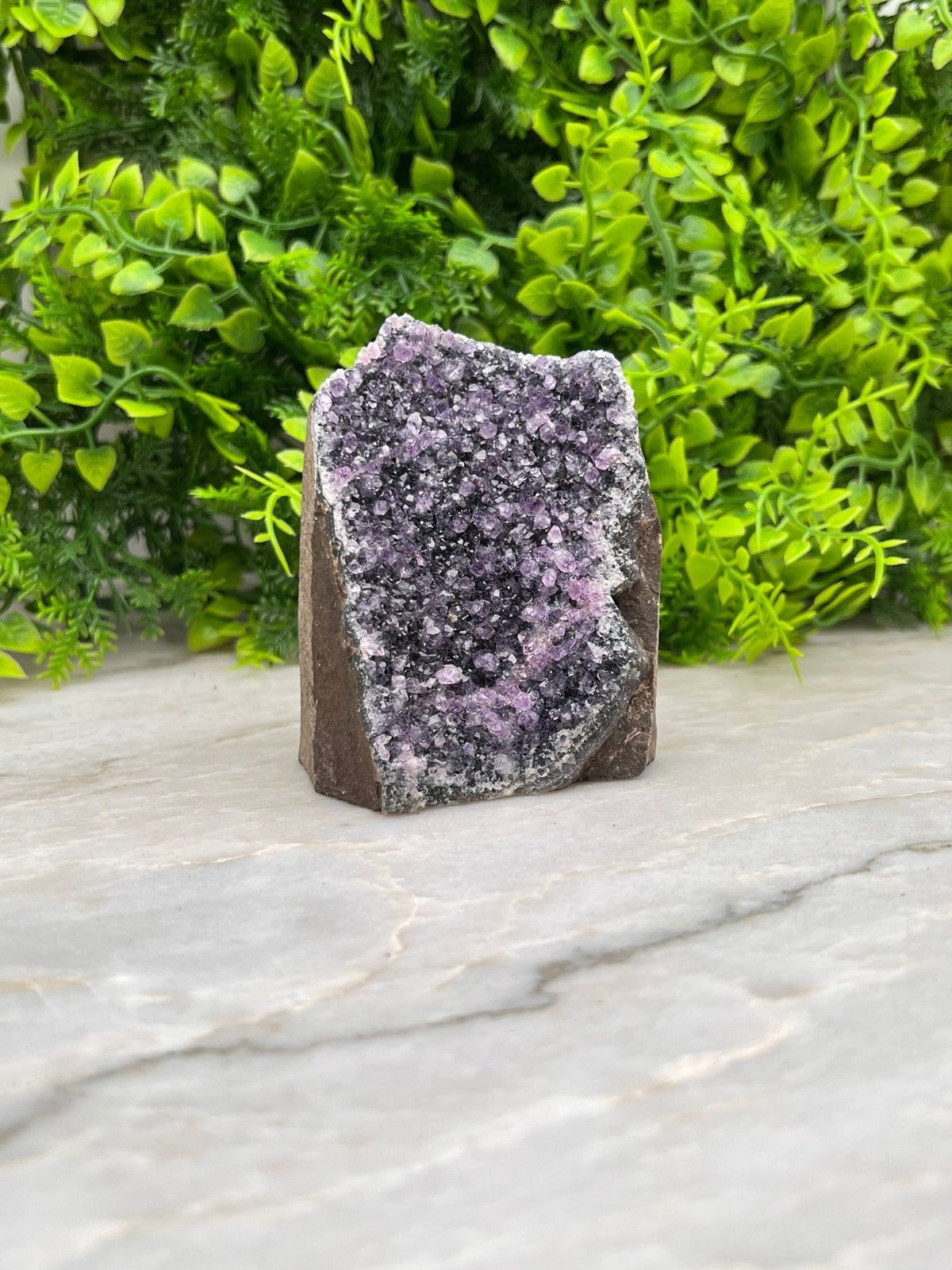 Amethist cluster cut base by KEY LIME STORE