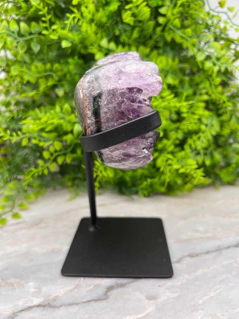 Amethist hart op standaard by KEY LIME STORE