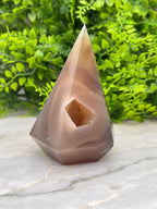 Agaat diamantvorm by KEY LIME STORE