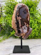 Agaat op standaard (19 cm)