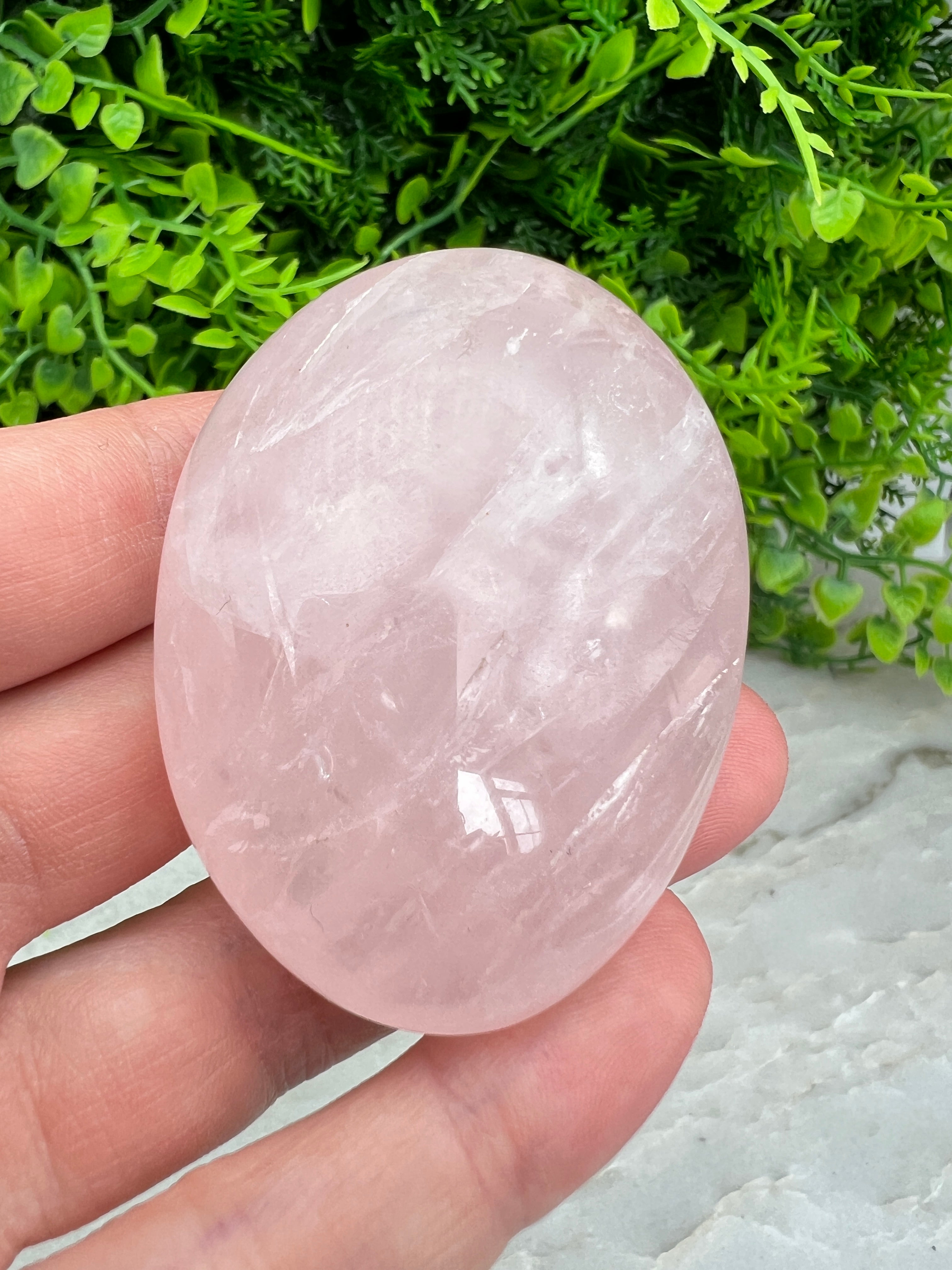 Pierre de quartz rose (6 cm)