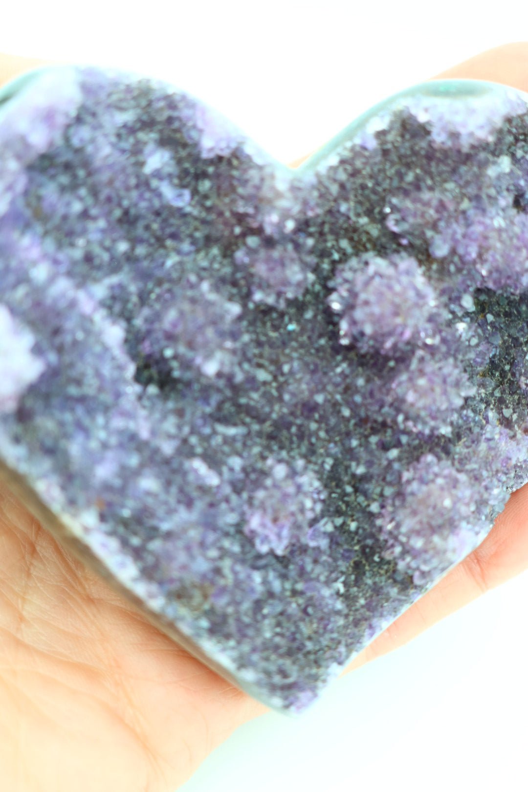 Amethyst-Herz 0,322 kg von KEY LIME STORE