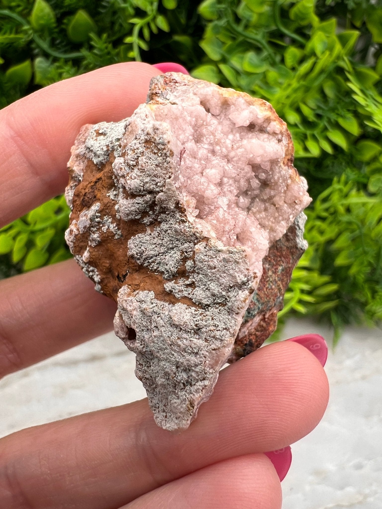 Rosa Amethyst-Cluster (5 cm) von KEY LIME STORE