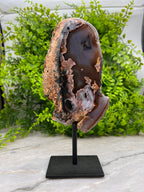 Agaat op standaard (19 cm)