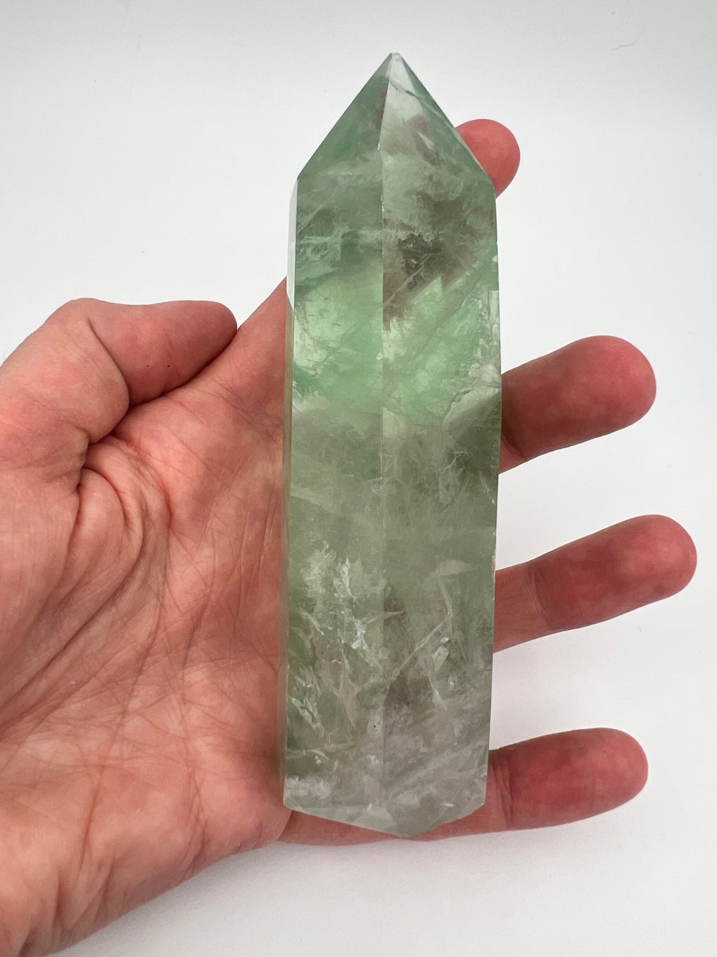 Grüner Fluorit-Turm 0,258 kg von KEY LIME STORE