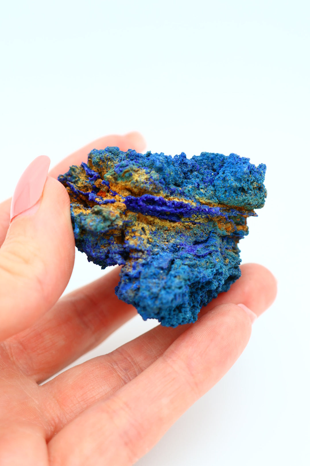 Azuriet met Malachiet ruw 0.074 gram