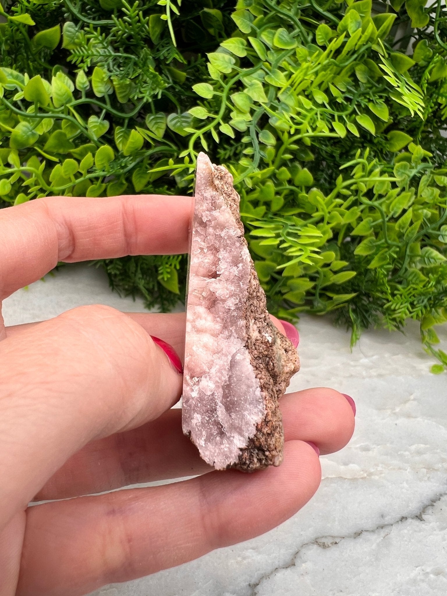 Rosa Amethyst-Cluster (6 cm) von KEY LIME STORE