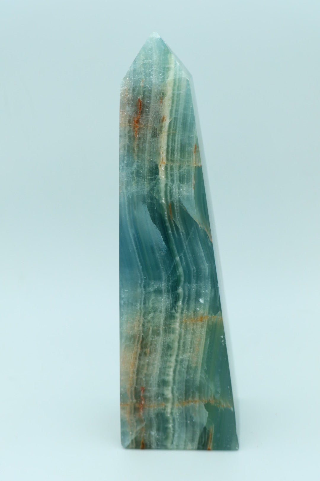Blauer Onyx-Turm 0,430 kg von KEY LIME STORE