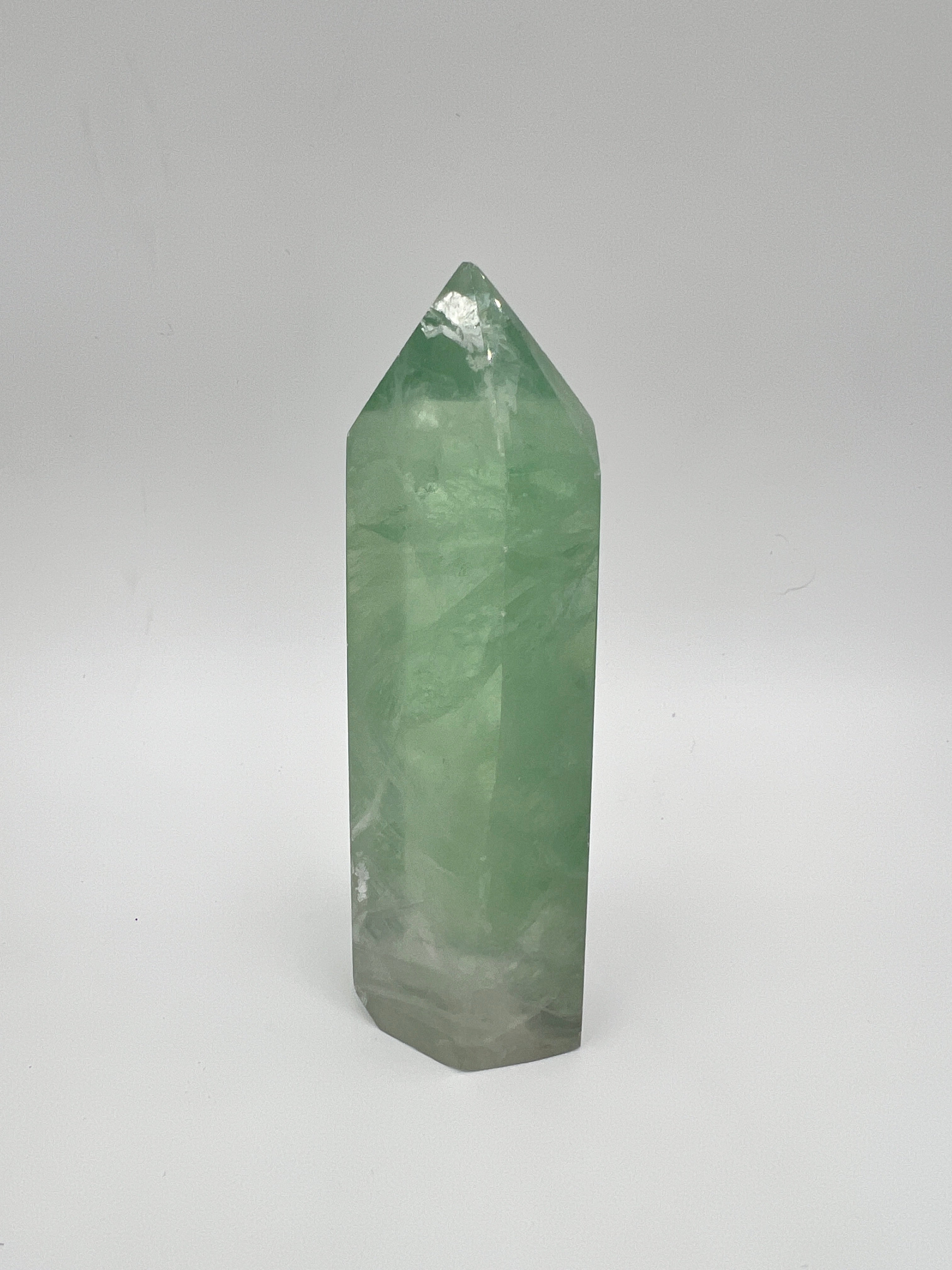 Groene fluoriet toren 0.258 kg