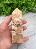 Druzy-Crazy-Lace-Achat-Turm (10 cm) von KEY LIME STORE