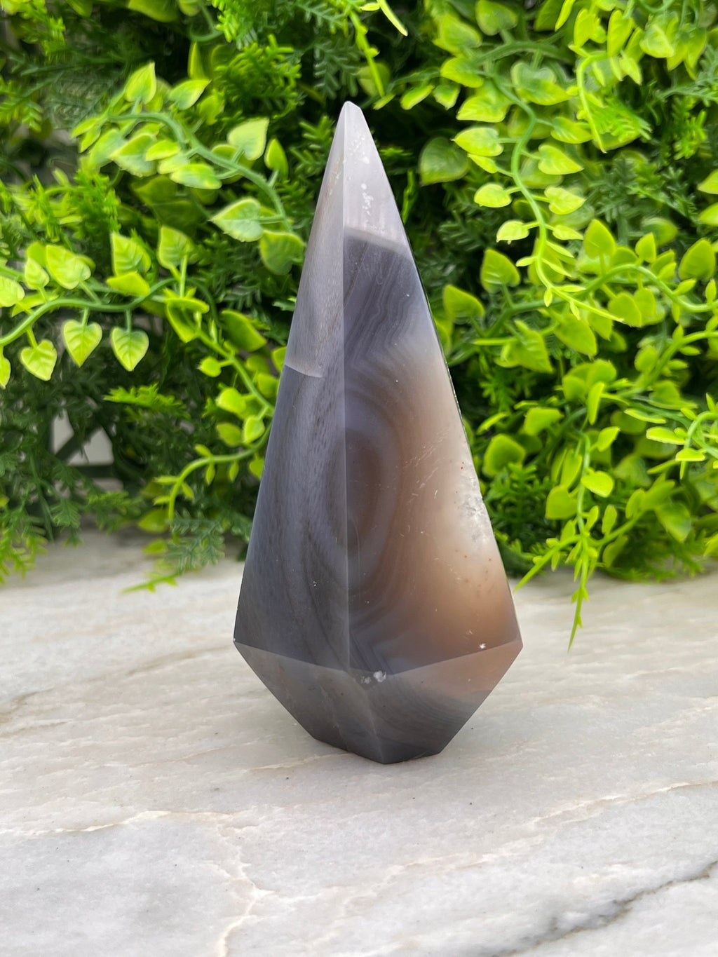 Agaat diamantvorm by KEY LIME STORE