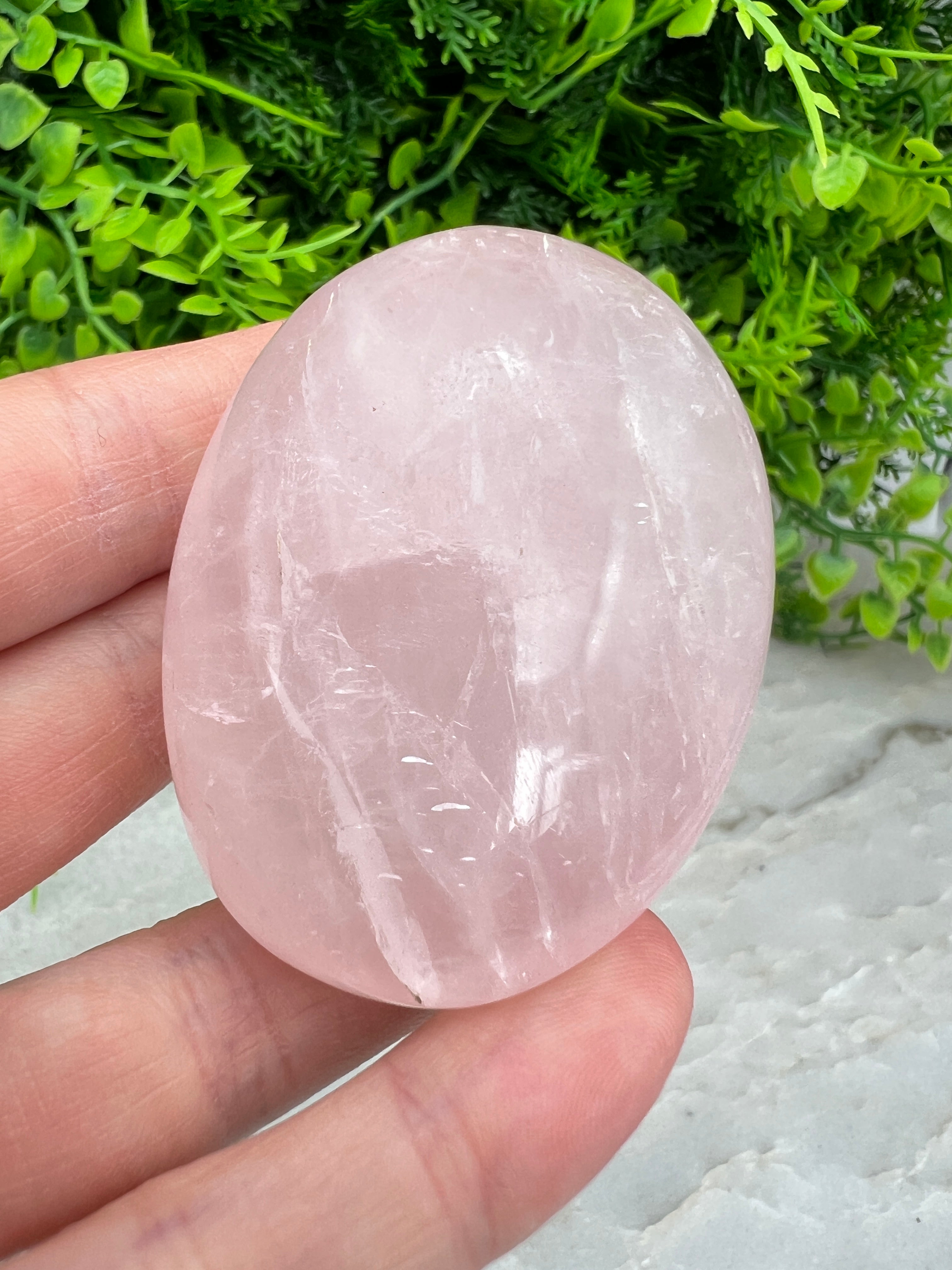 Pierre de quartz rose (6 cm)