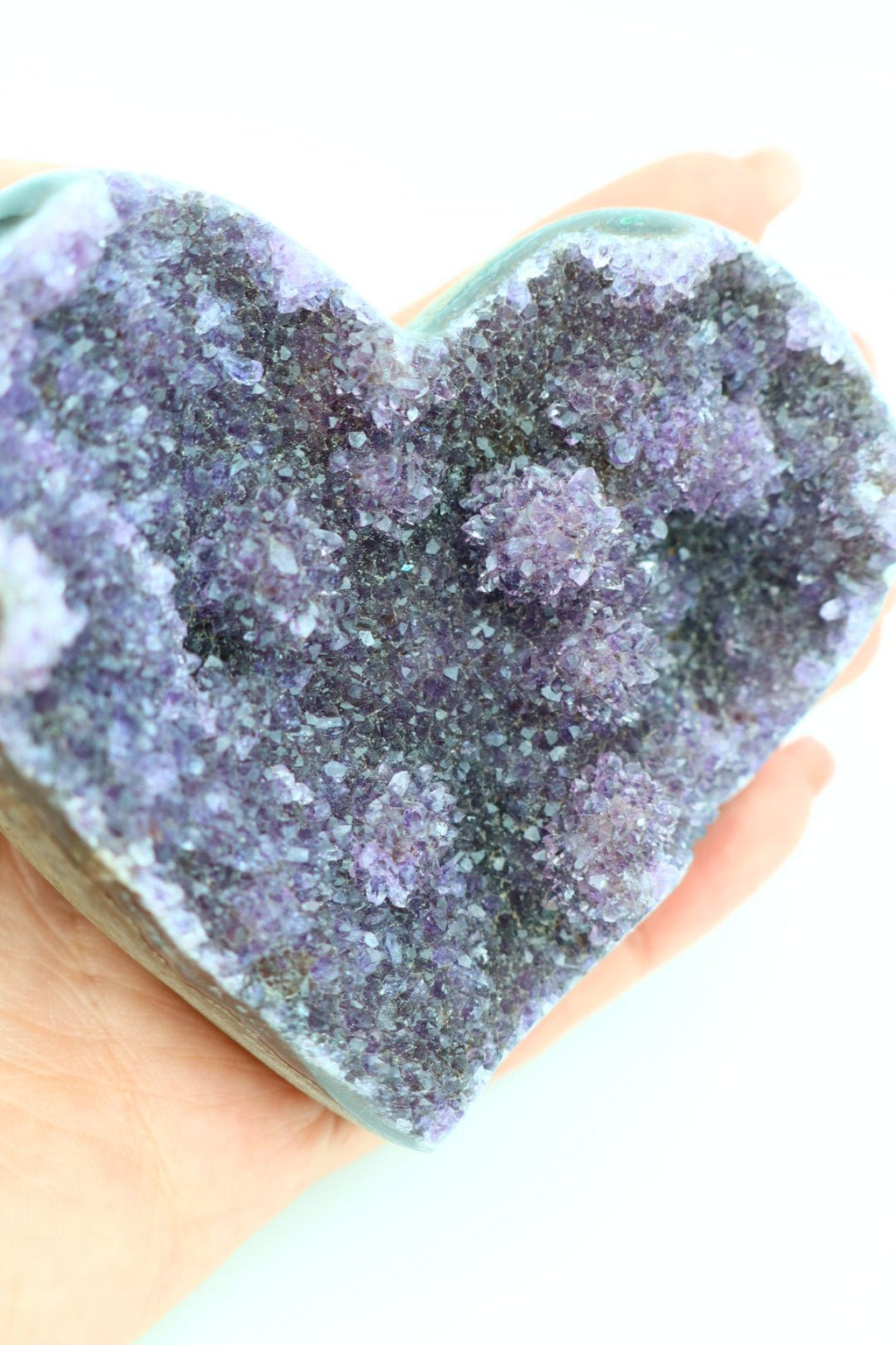 Amethyst-Herz 0,322 kg von KEY LIME STORE