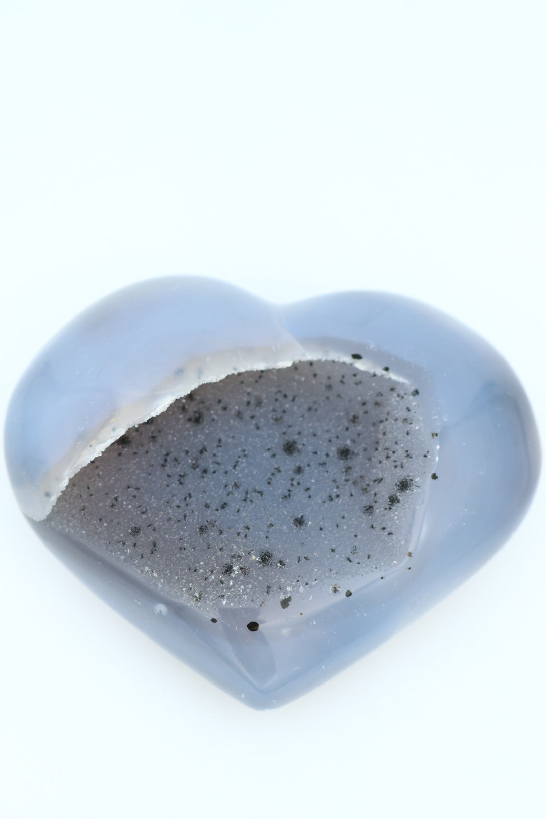Agaat Druze hart 0.183 kg