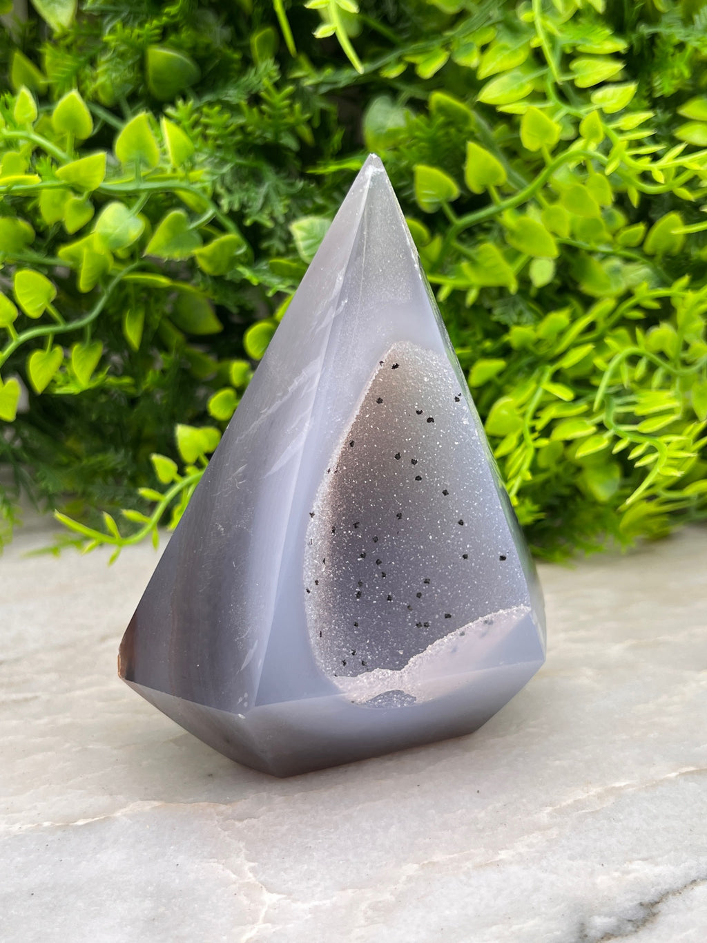 Agaat diamantvorm by KEY LIME STORE