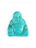 Türkisfarbener, lächelnder Buddha von KEY LIME STORE