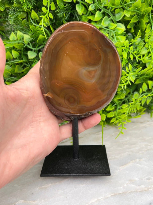 Agate on a stand by KEY LIME STORE