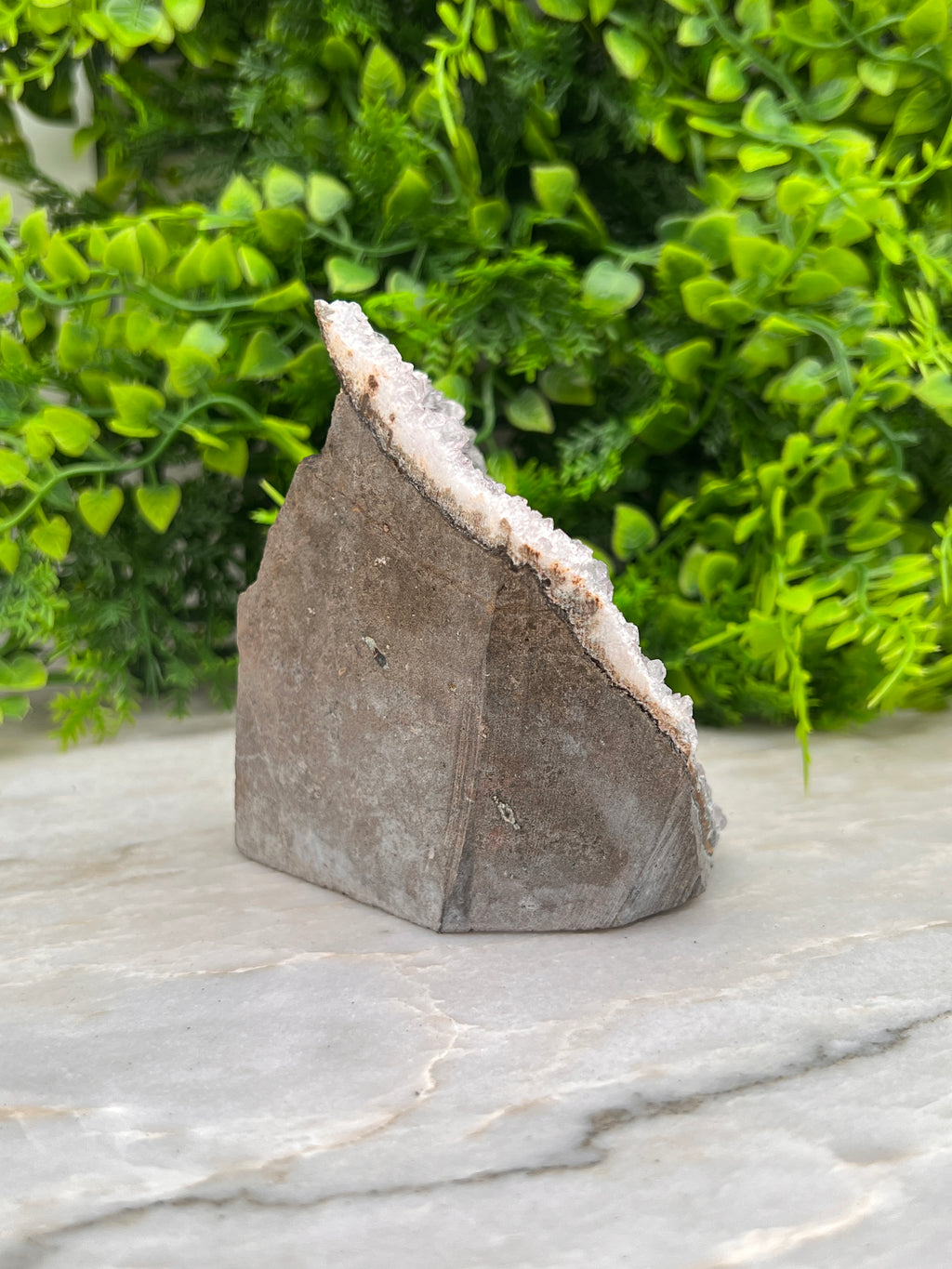 Amethist cluster cut base