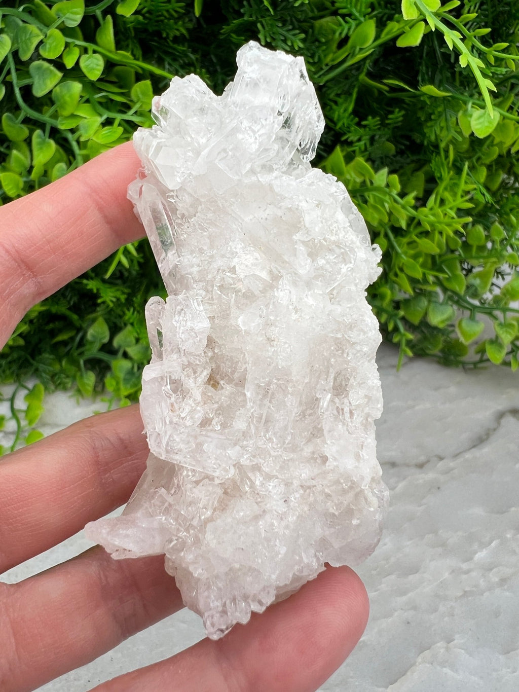 Bergkristall-Cluster (9 cm) von KEY LIME STORE