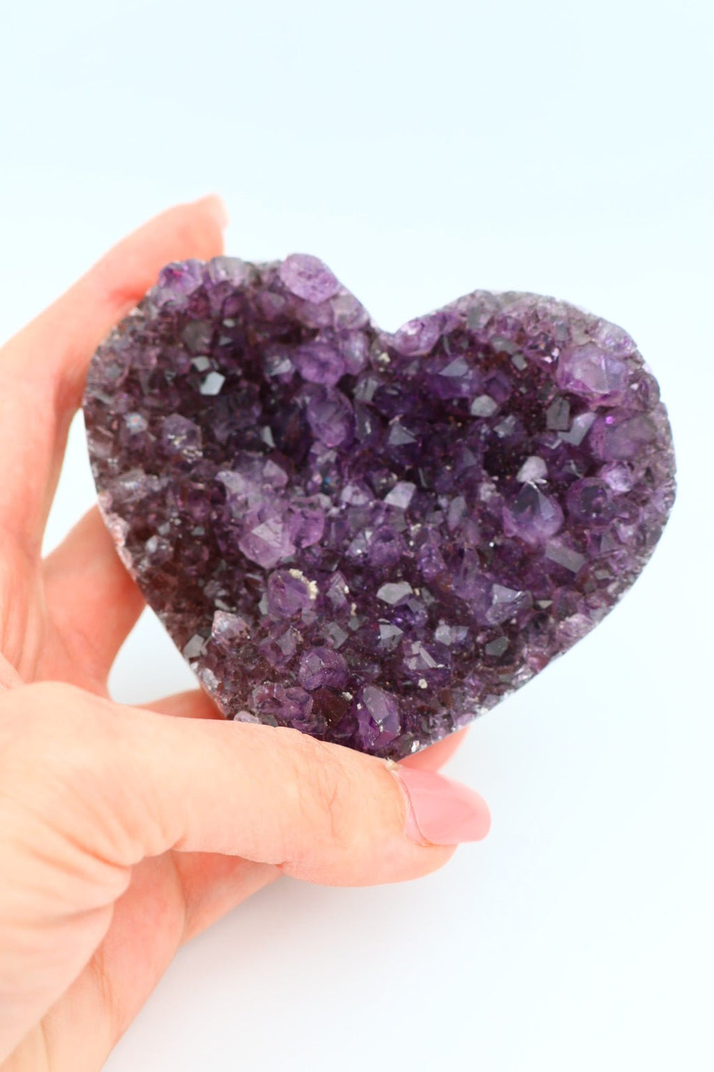 Amethyst-Herz 0,353 kg von KEY LIME STORE