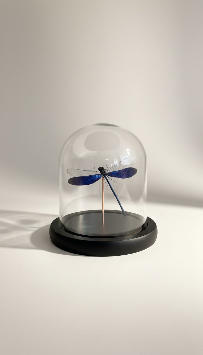 Libelle (juffer) Neurobasis kaupi in stolp