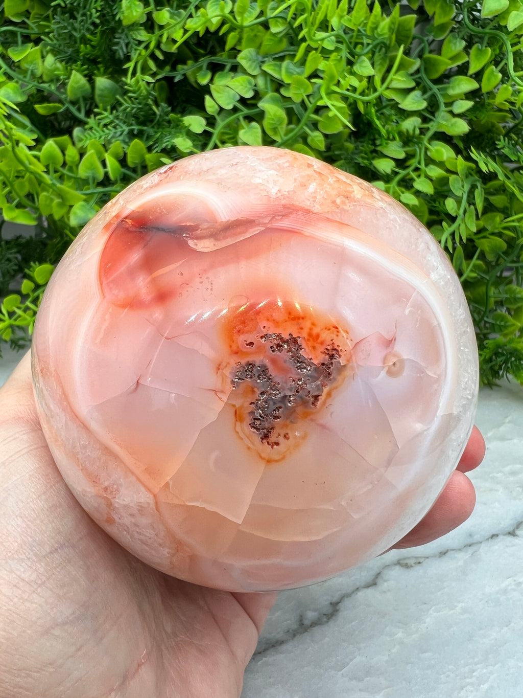 Carneool bol (85 mm)