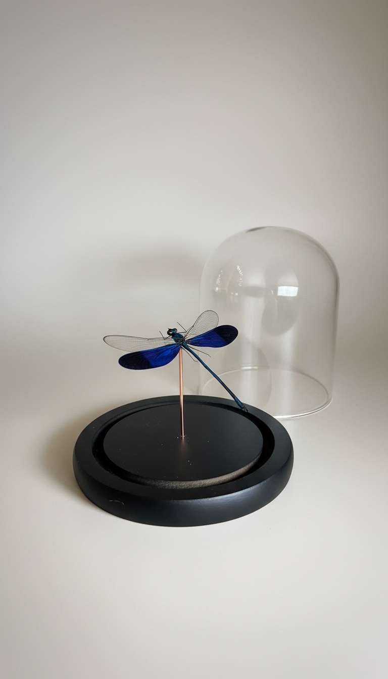 Libelle (juffer) Neurobasis kaupi in stolp