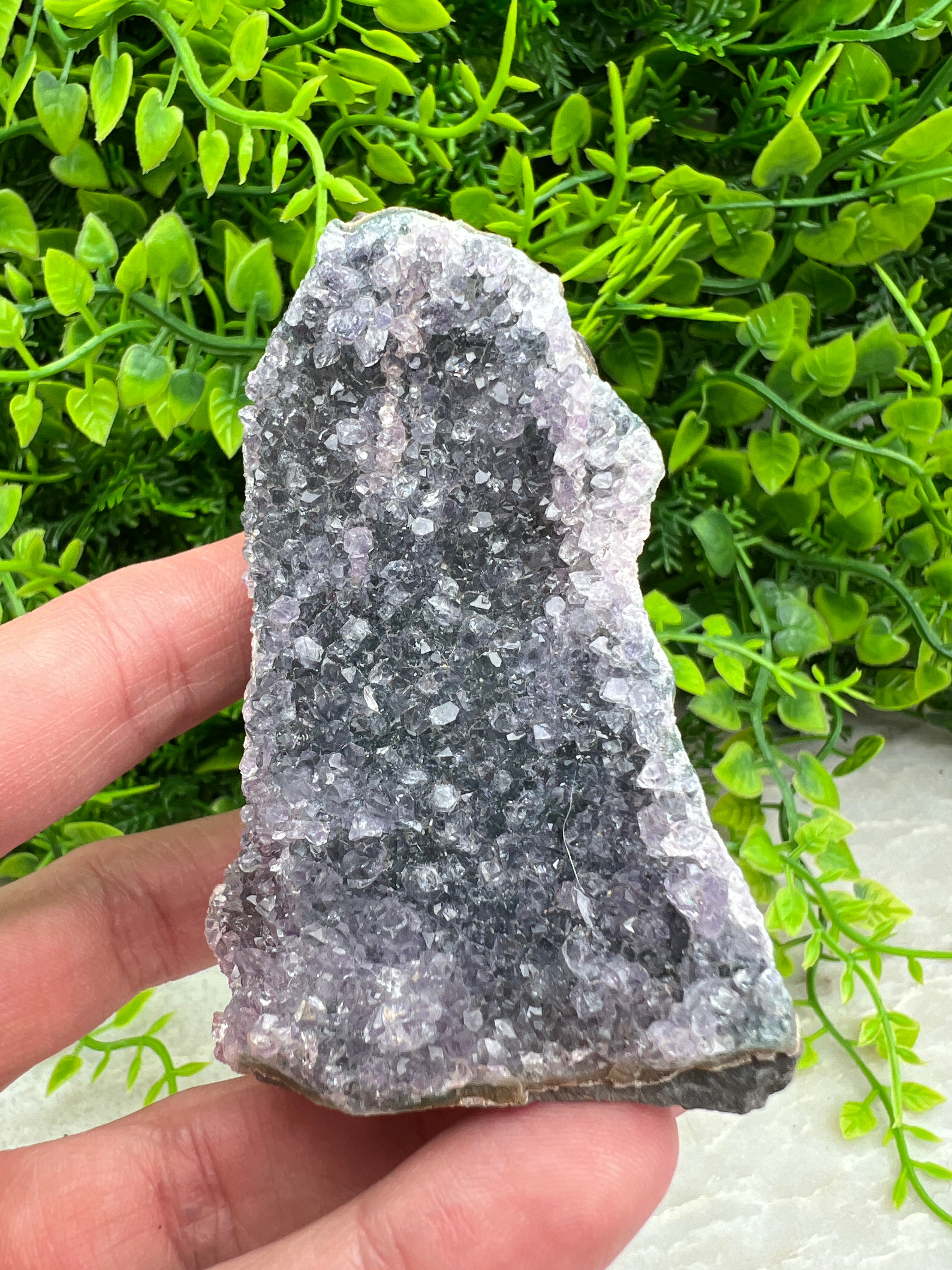 Amethist cluster cut base (7 cm)