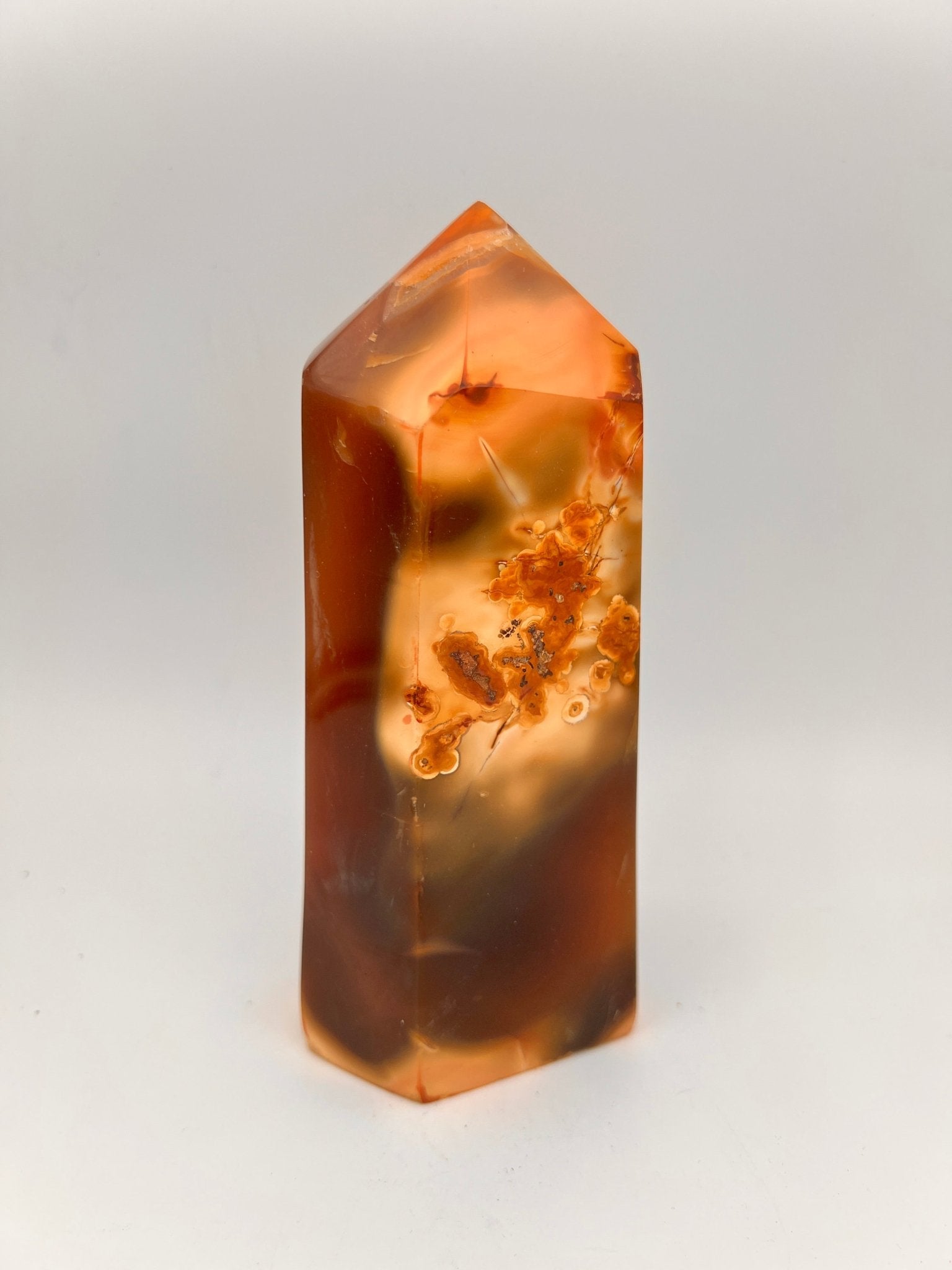 Agaat punt/toren 0.721 kg by KEY LIME STORE