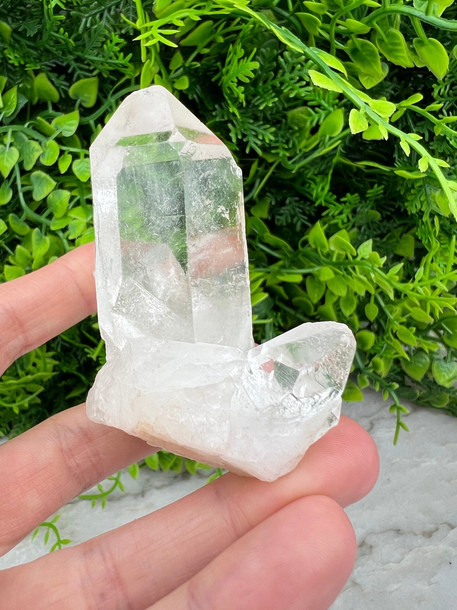 Bergkristal cluster (7 cm) by KEY LIME STORE
