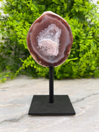 Agaat op standaard (14 cm)