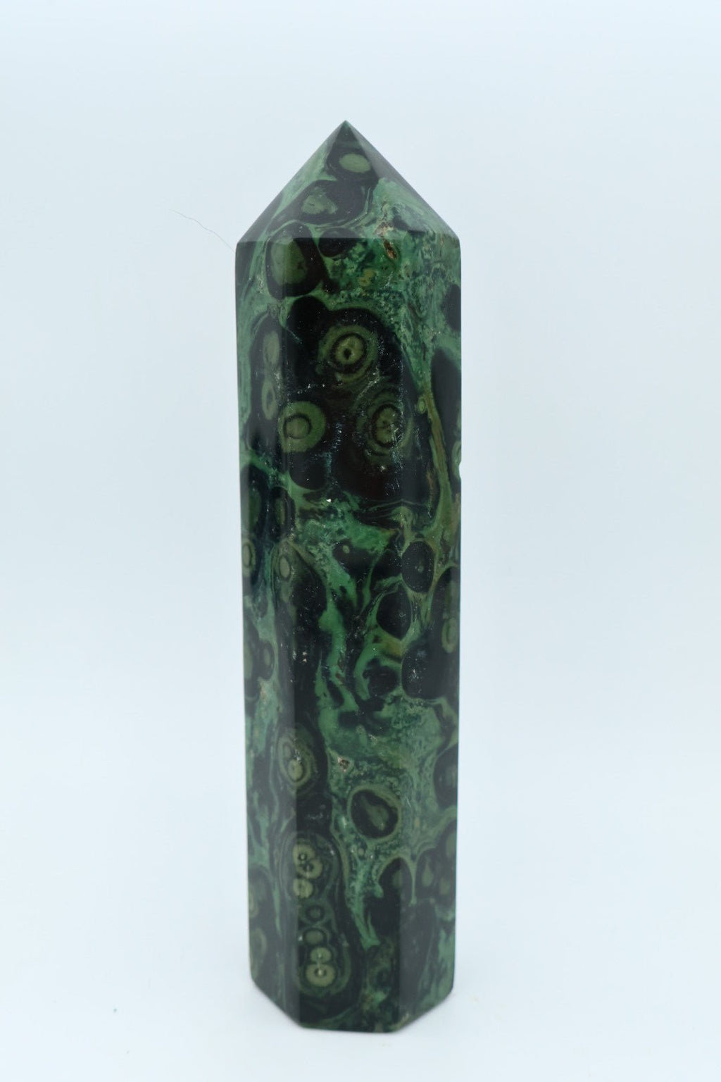 Kambaba-Jaspis-Turm 0,429 kg von KEY LIME STORE