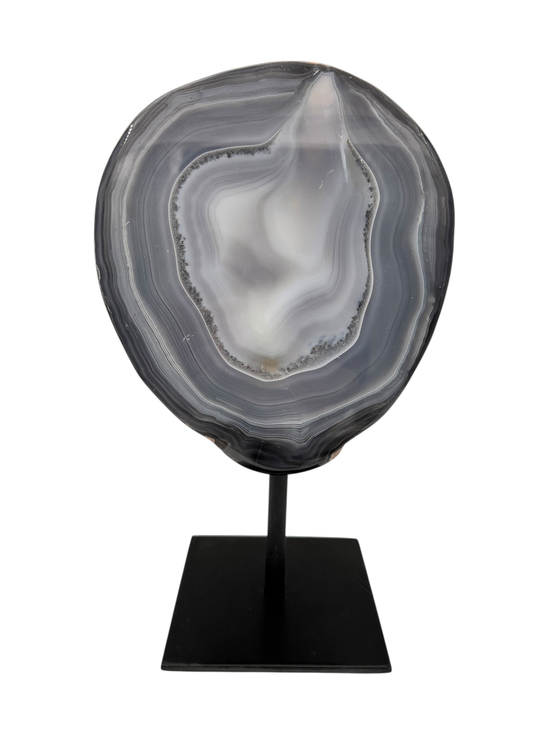 Halve agaat op standaard 2.490 kg